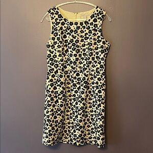 Banana Republic Stylish Leopard Print Dress women’s Size 8